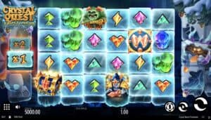 Cyrstal Quest Frostlands Slot Screenshot